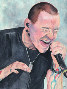 Chester Bennington ORIGINAL PAINTING